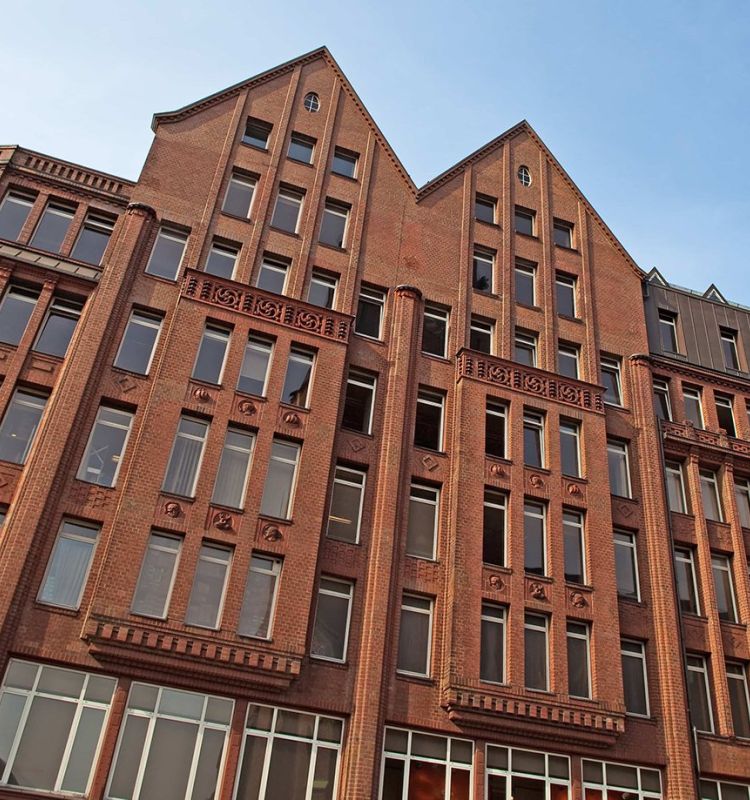 Backsteinhäuser Altbau